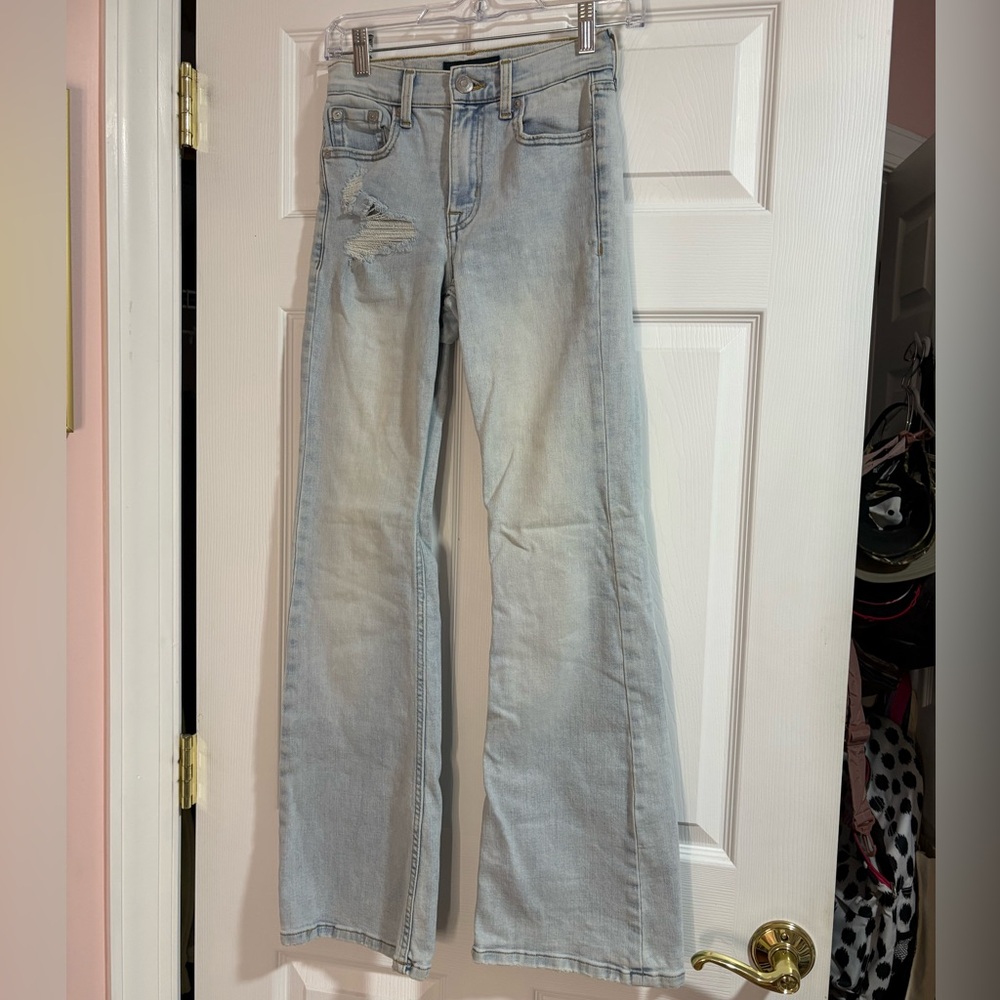 Aeropostale Light Blue Flare Jeans SIZE 0